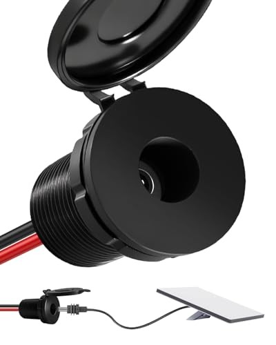 Starlink Mini RV DC Cable Panel Mount, DC Boost Adapter With Waterproof Cover