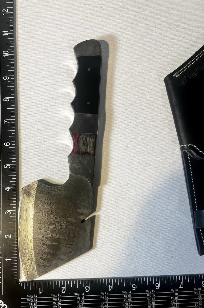 Damascus Hatchet- Full Tang Tomahawk