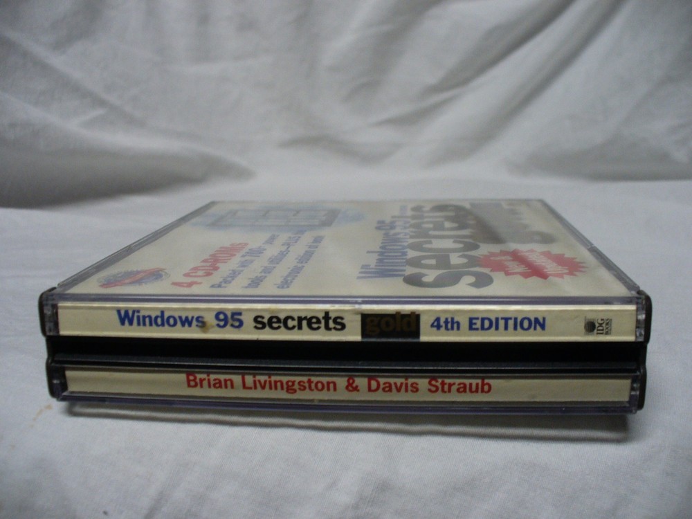 Windows 95 Secrets Gold 4th Edition 4 CD-ROMs