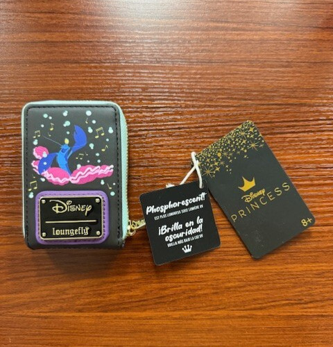 Loungefly 35th Anniversary Life is the Bubbles Accordion Zip Little Mermaid