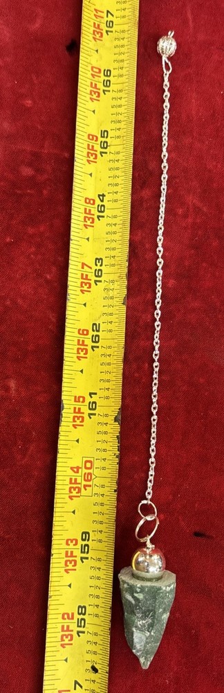 Raw Green Aventurine pendulum