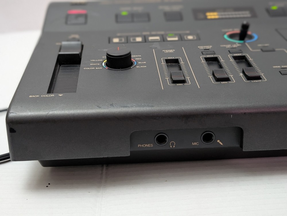 JVC JX-SV55 video editing Processor RCA Connectivity