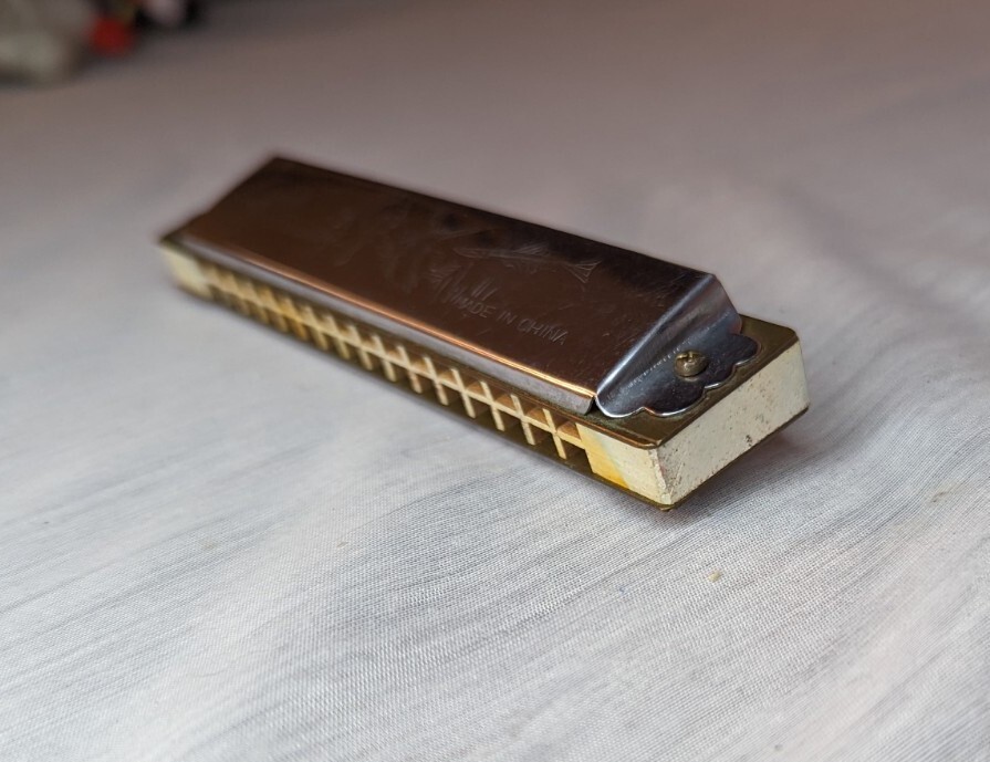 Blessing Harmonica 1970s - Silver