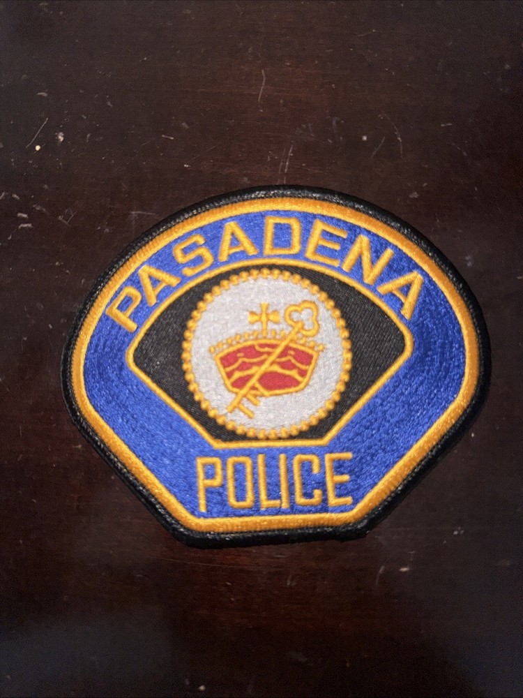 Authentic- Pasadena CA police shoulder patch