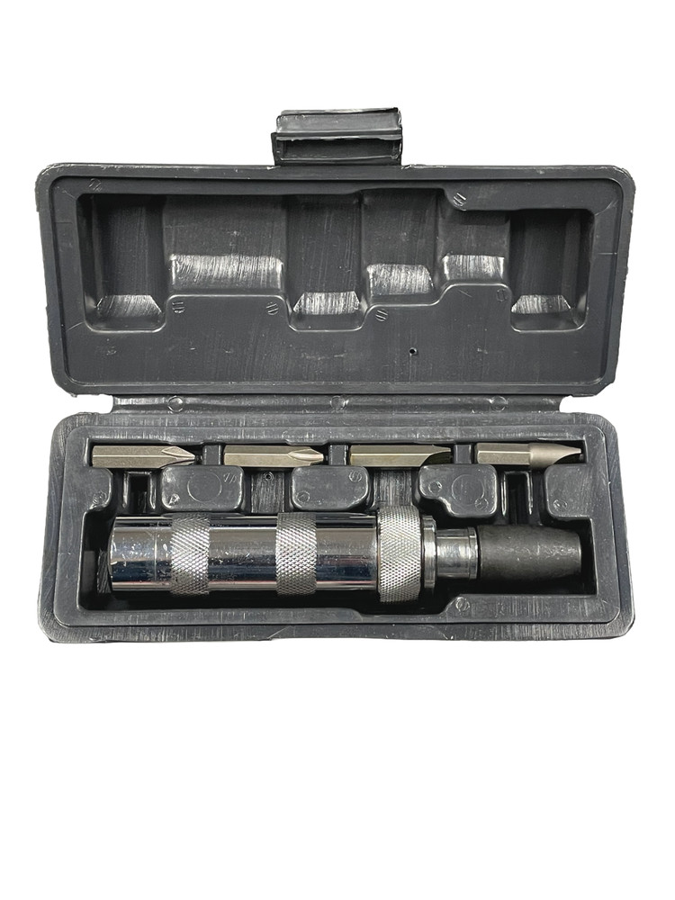 SUREBILT 5pc Impact Screwdriver Set 3/8" Drive Phillips Flat 98103