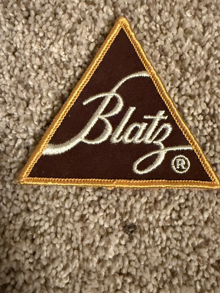 Vintage Beer Sew-On Patch Blatz