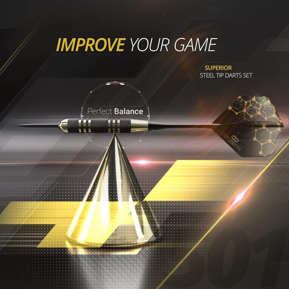 Pro Level Steel Tip Darts - Custom Accessory Configuration