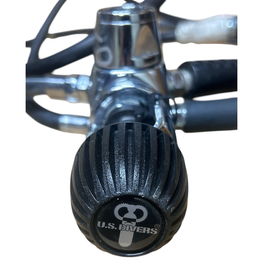 U.S. Divers Scuba Regulator w/ Octopus + Console Gauges Pressure Depth Compass