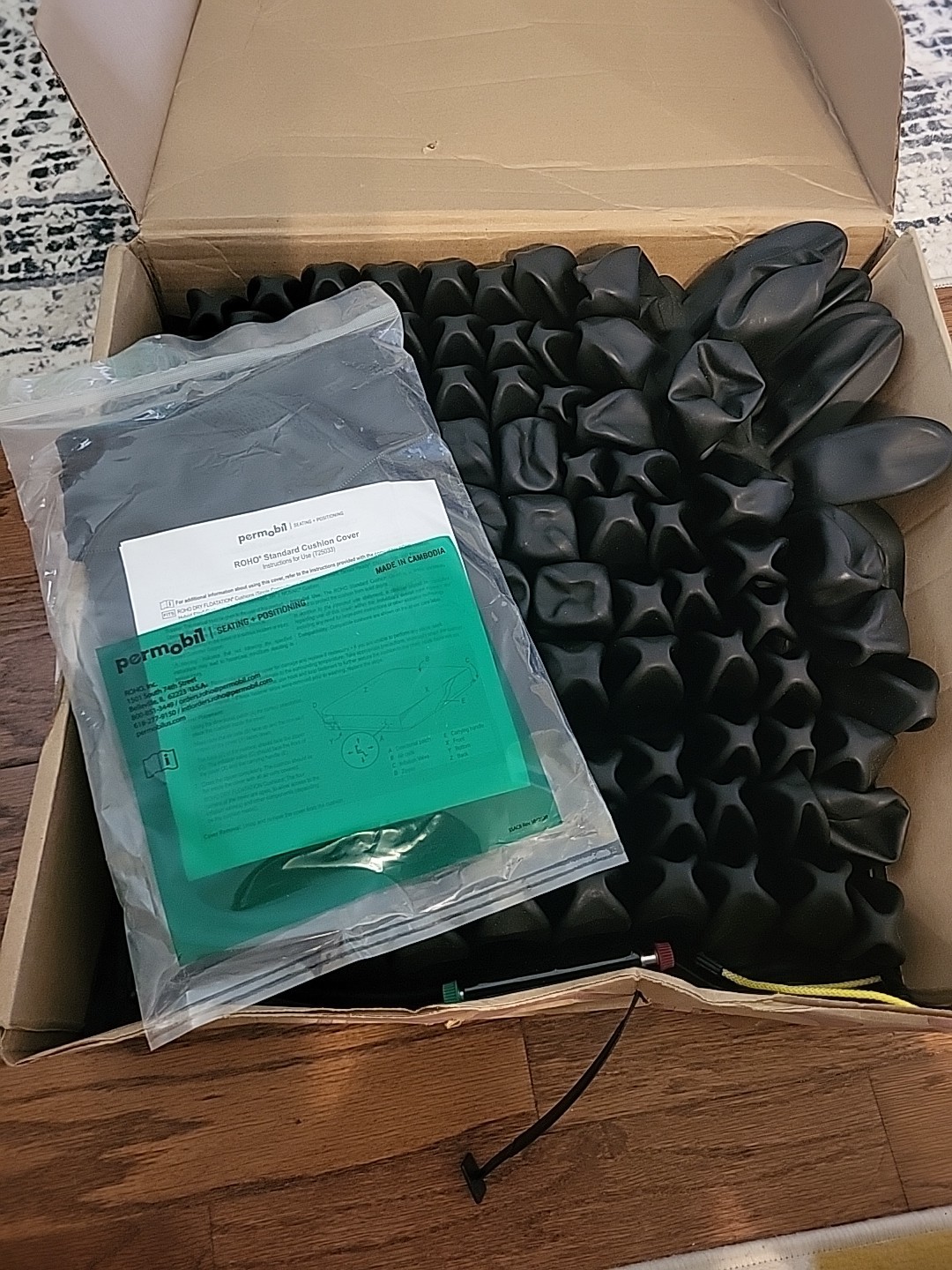 ROHO QUAD SELECT QS1010C WHEELCHAIR CUSHION High Profile