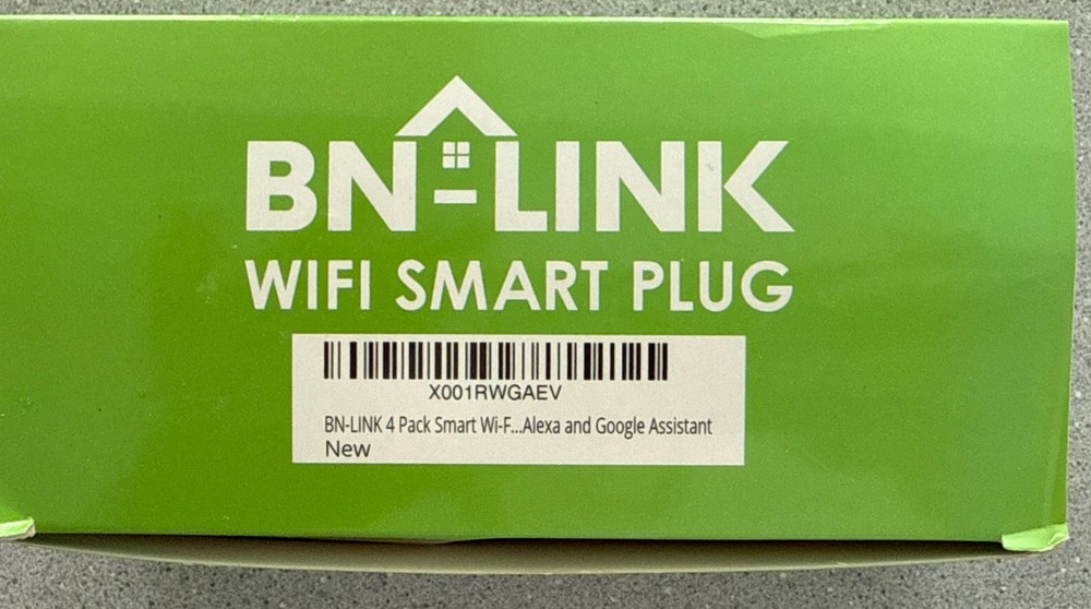 NEW BN-LINK WiFi Smart Plug In Box 4 Plugs