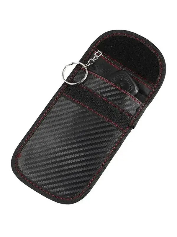 Faraday Pouch Car Key Signal Blocker RFID Keyless Entry Protector Case 2 Pack