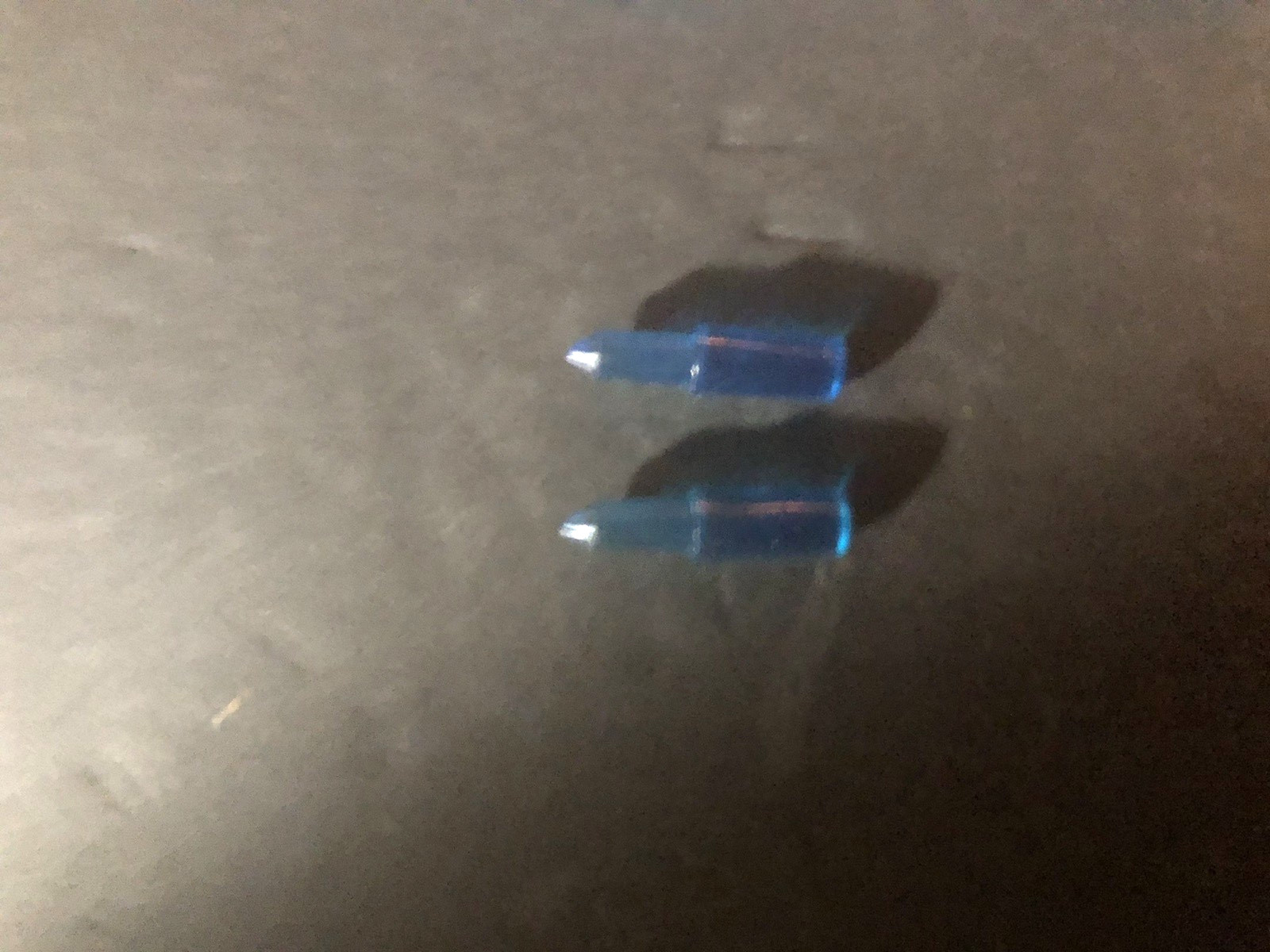 100 VINTAGE BLUE Lite Brite pegs 1 inch Toy Crafts pegs always sanitized.