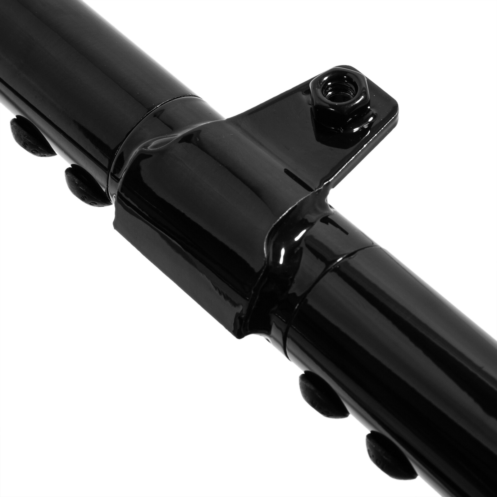 Black 1.25 Engine Guard Highway Crash Bar For Harley Touring Electra Glide 09-22