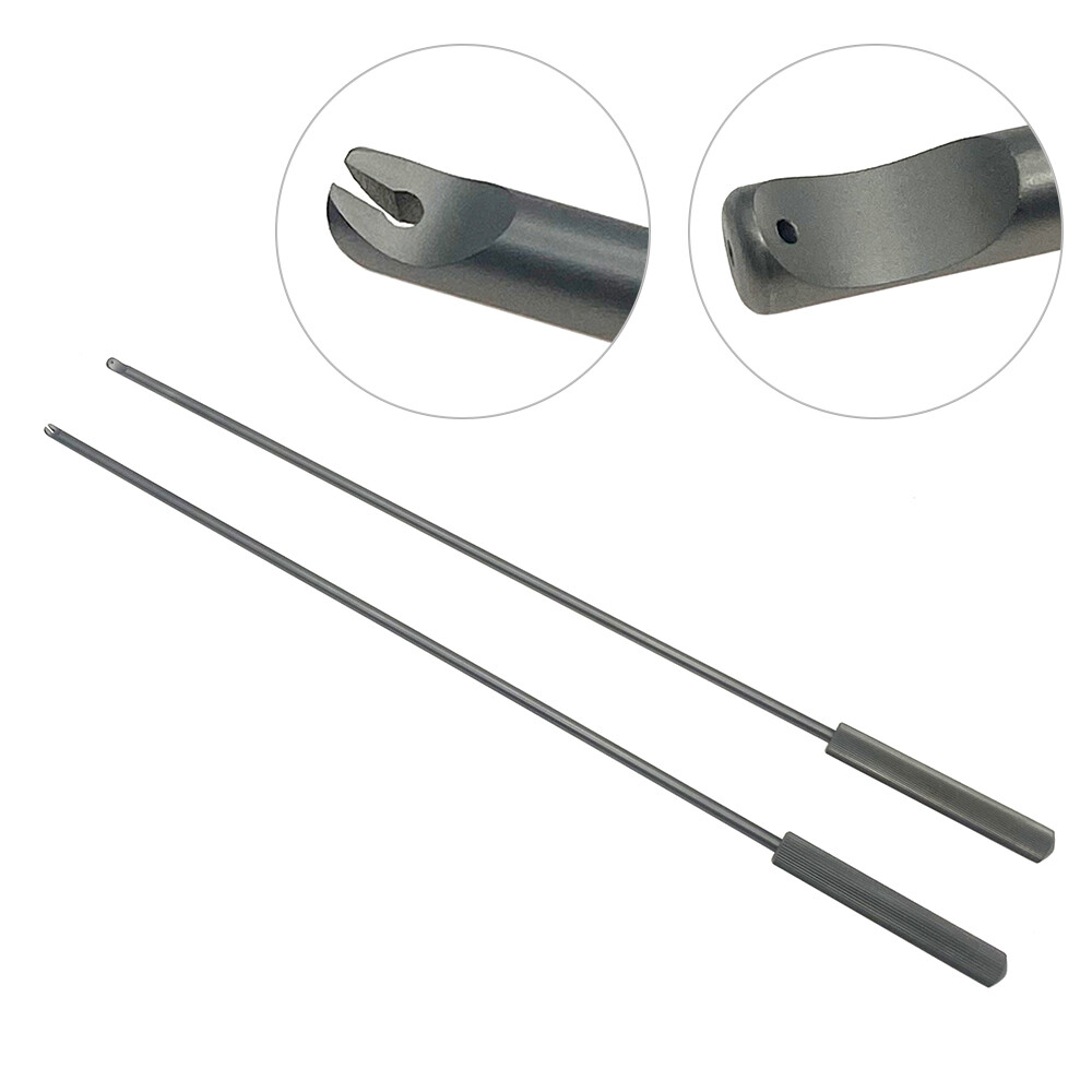 Laparoscopic Knot Pusher Open Close tip Laparoscopy Surgery Instruments