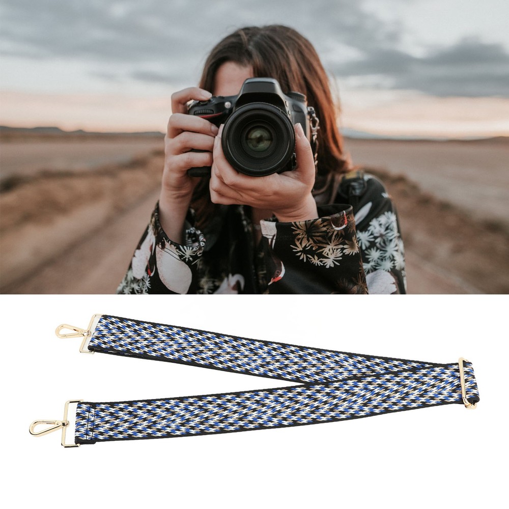 Camera Strap Woven Thickened Webbing Polyester Camera Neck Shoulder Strap