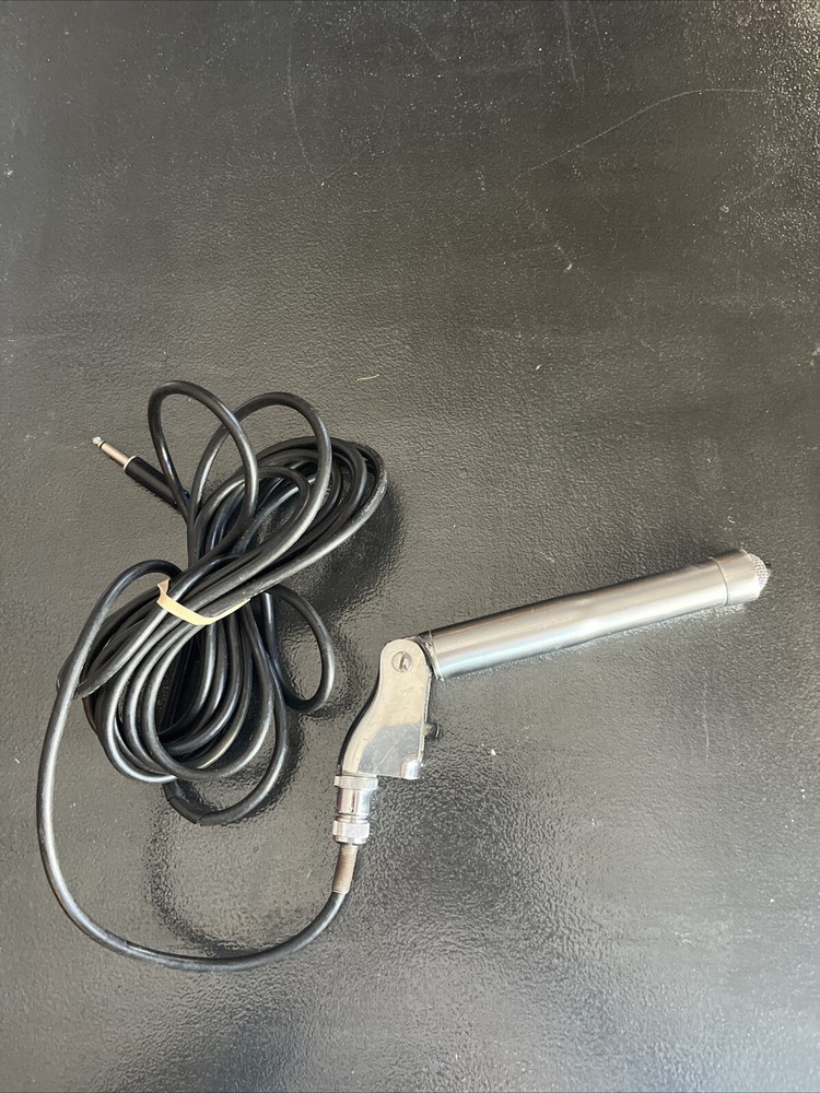 Vintage Electro Voice Slim air Microphone Working