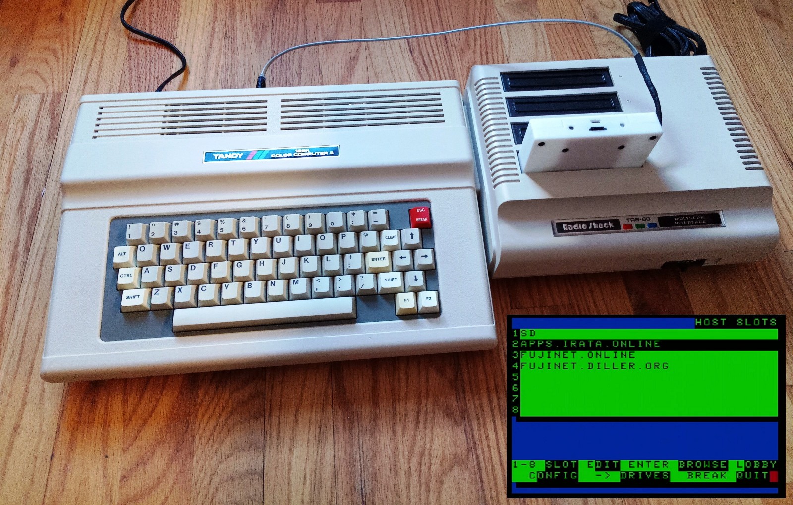 CoCo FujiNet for Tandy Color Computer Colour SDC