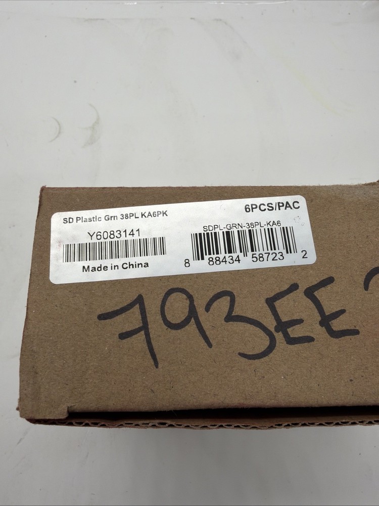 4 Pack BRADY SDPL-GRN-38PL Padlock, 793EE2