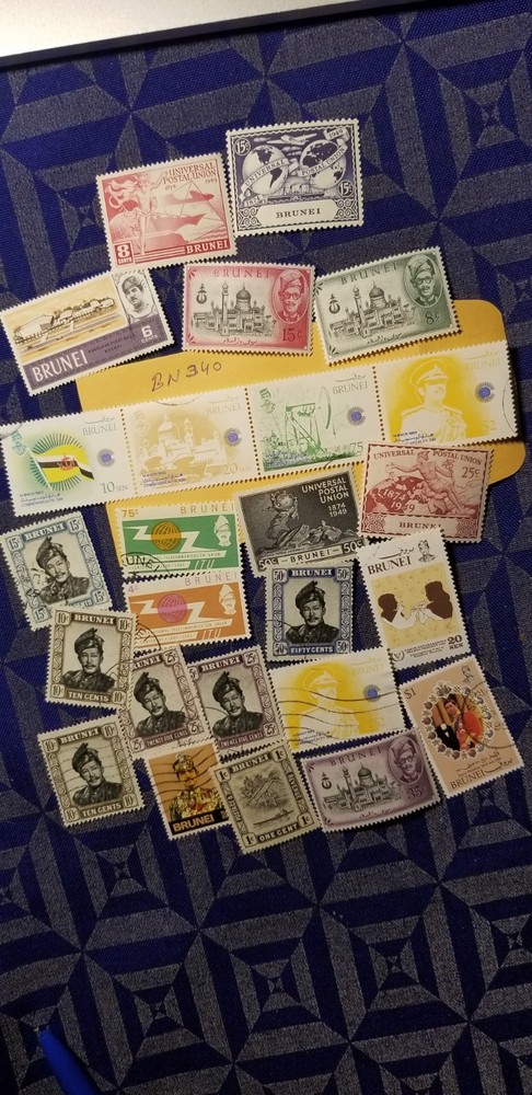 Brunei Stamps Collection Idbn331.