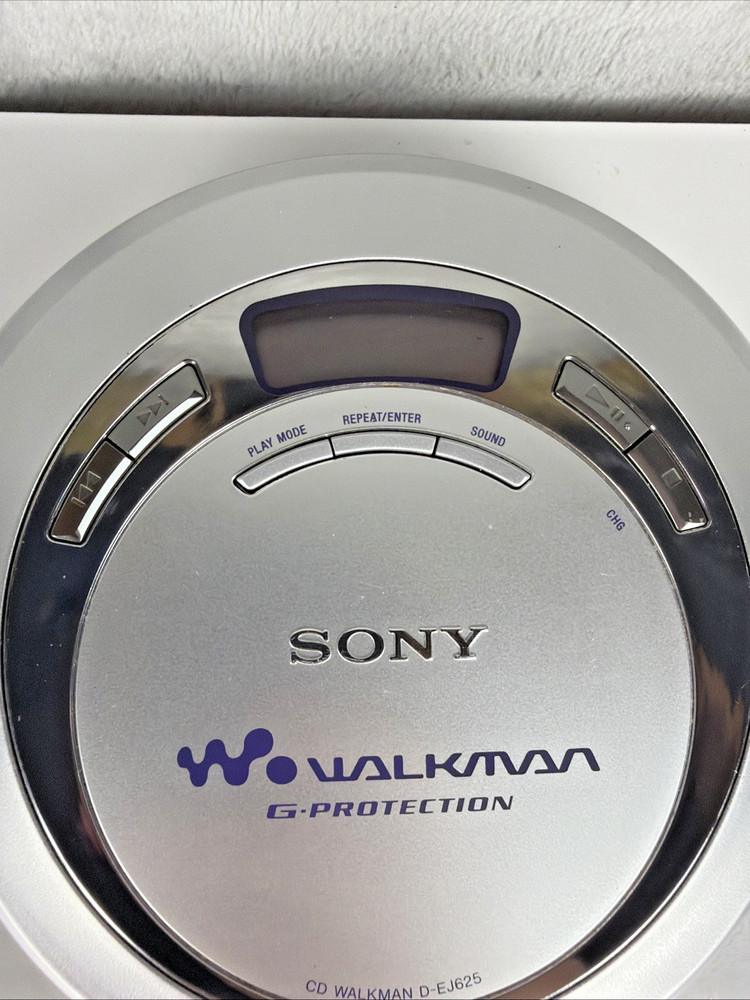 Vintage Authentic Wireless SONY Walkman CD Player D-EJ625 - Tested & Working