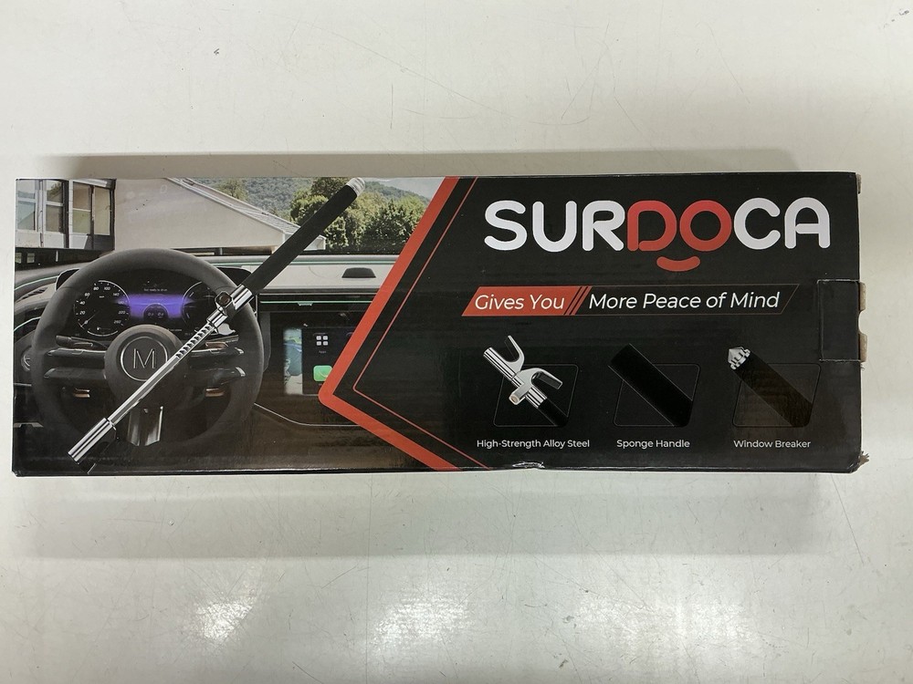 SURDOCA Multifunction Steering Wheel Lock – High Security Anti Theft