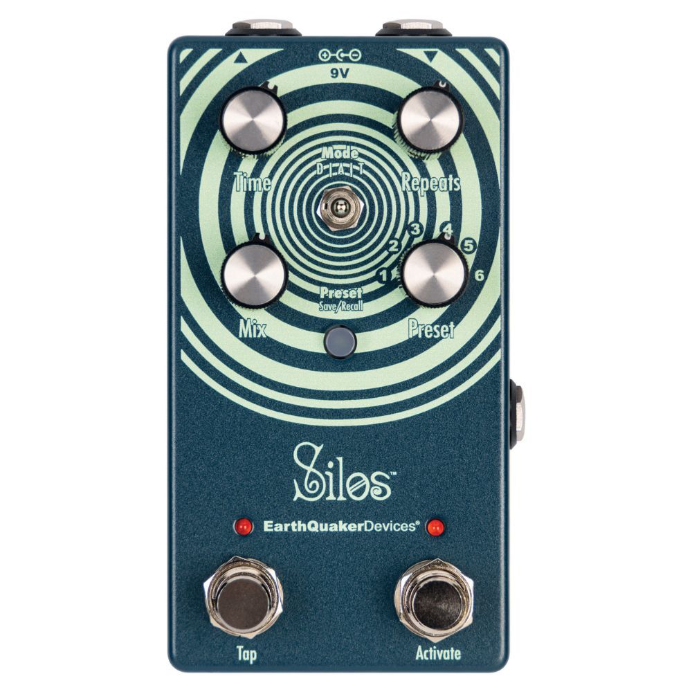 EarthQuaker Devices Silos Multi-Generational Time Reflection Device Delay Pedal