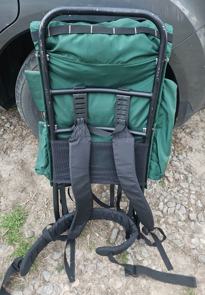 Camp Trails External Frame Backpack Hiking Camping Mid Size Canvas VTG