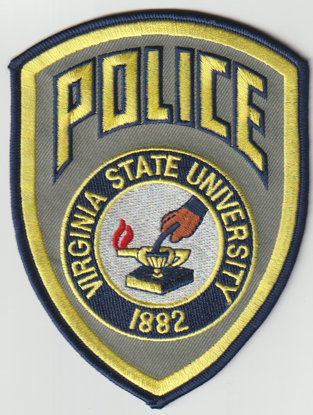 Virginia State University non shield shape patch