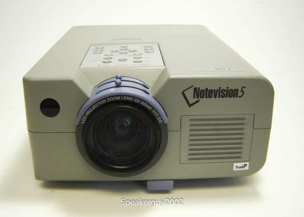 Sharp NoteVision Projector / XG-NV5XB / 912314127 -- CC