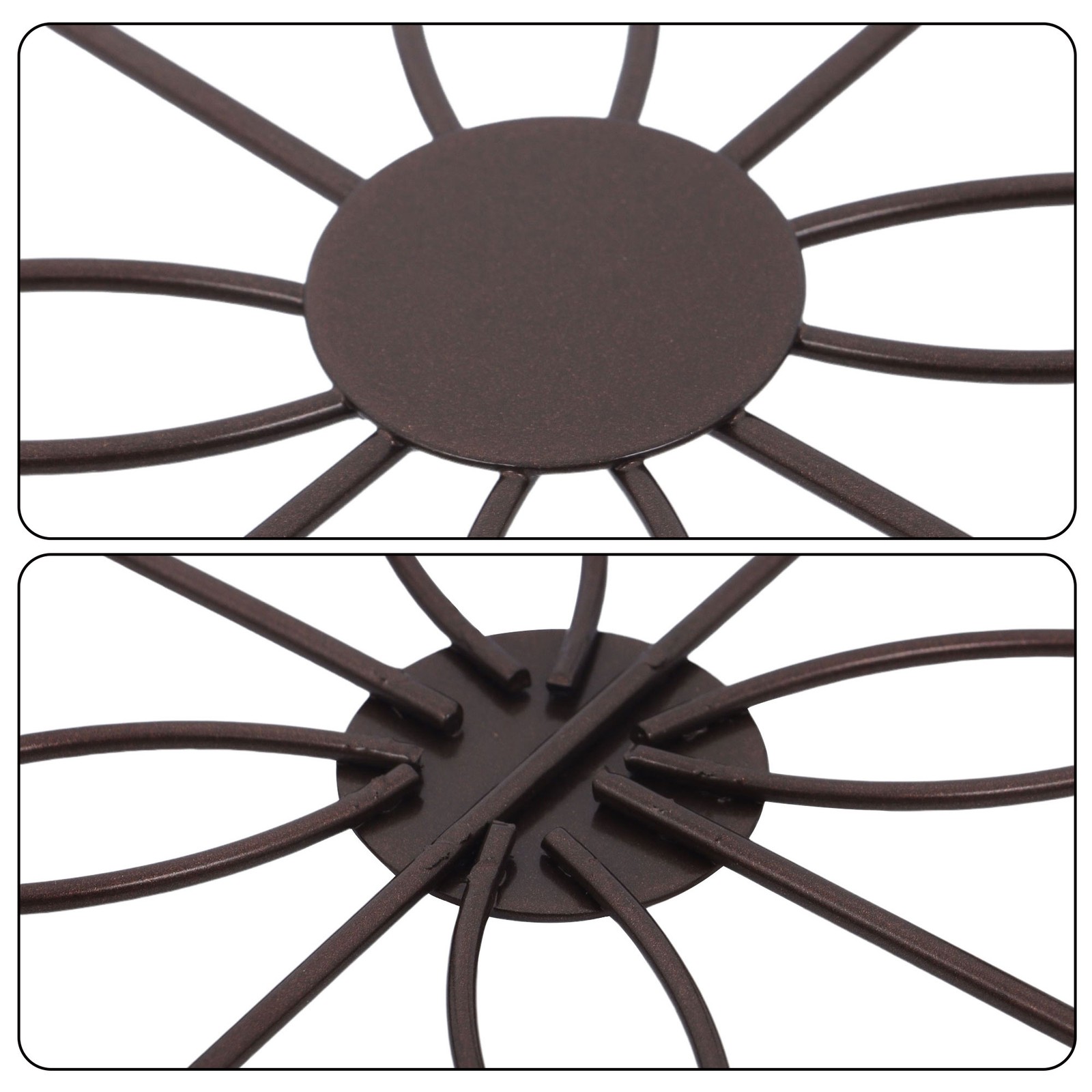 Metal Plant Stand Heavy Duty Flower Pot Stands For Outdoor Indoor Plants 5 Pack