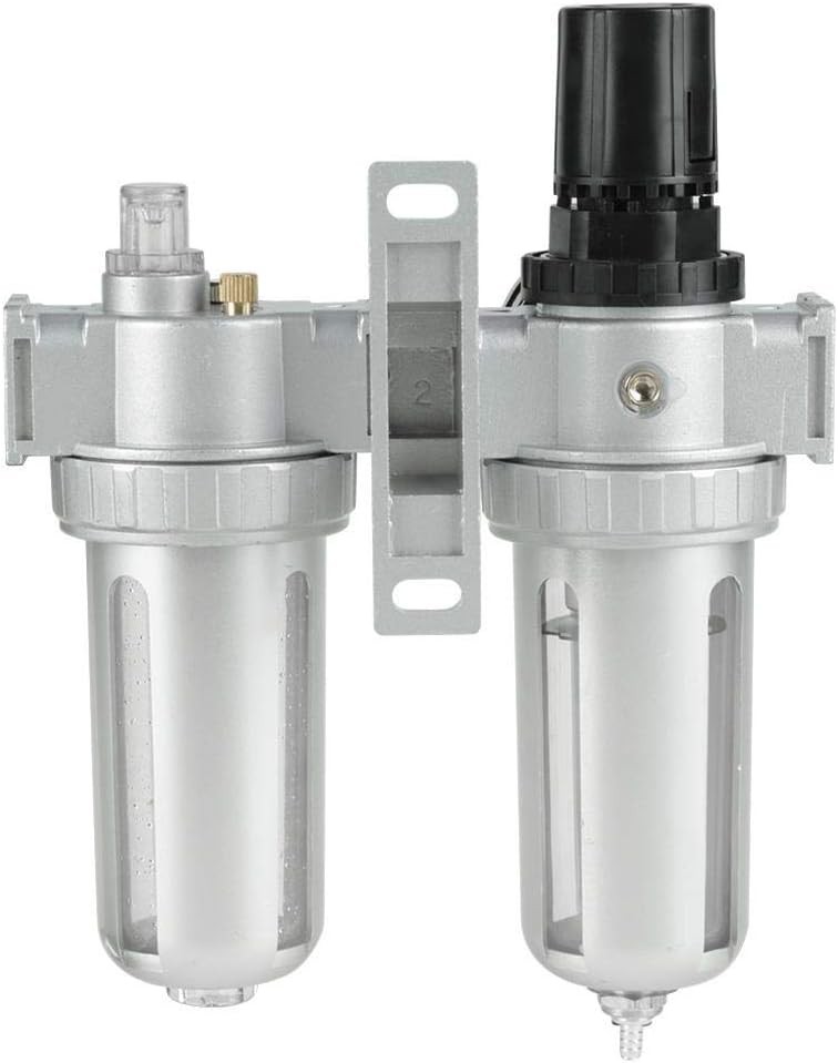 Air Filter Regulator Moisture Trap Compressor 1/2 Oil Water Separator for Tool