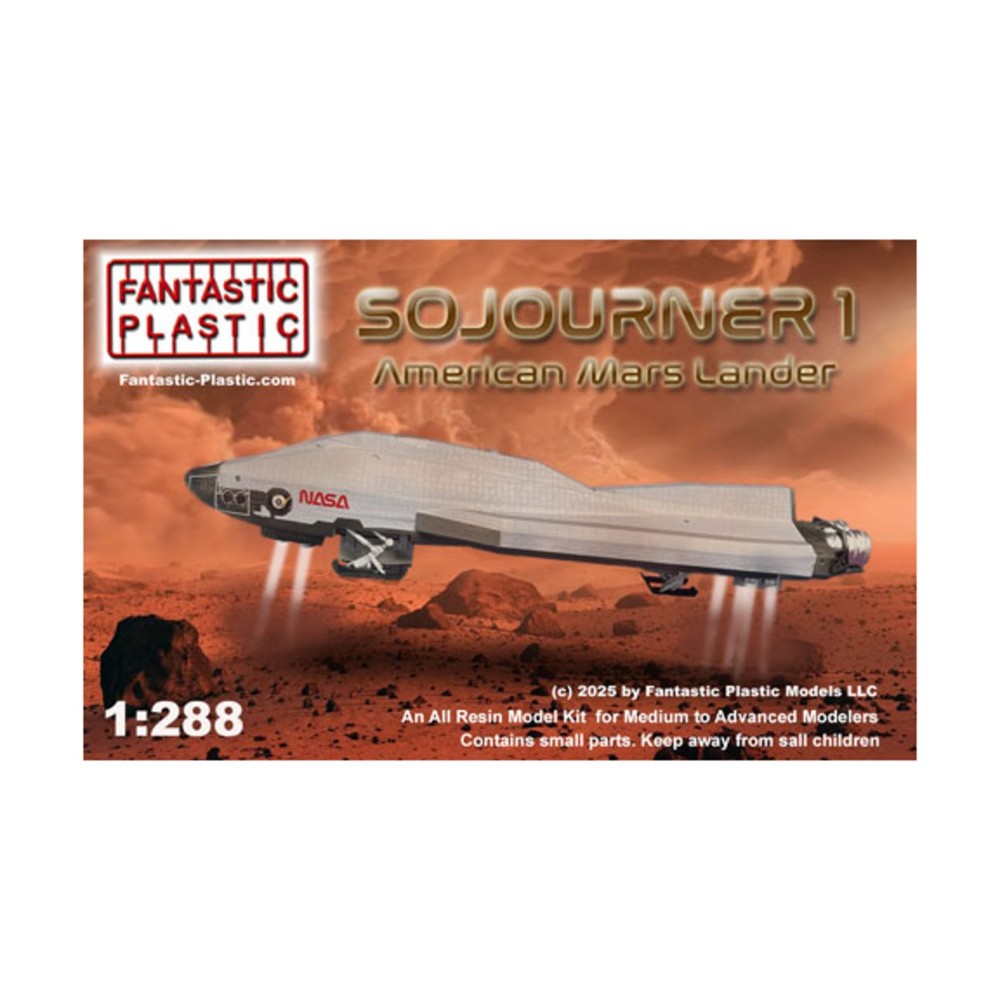 Fantastic Plastic Model Kit Sojourner New