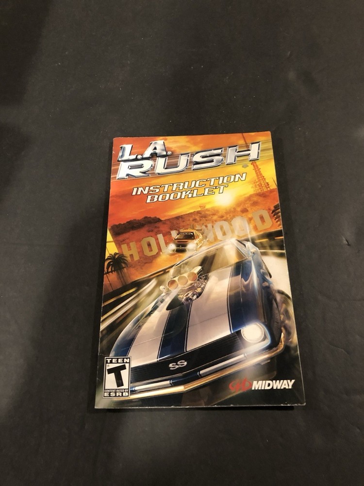 la rush ps2 Manual Only