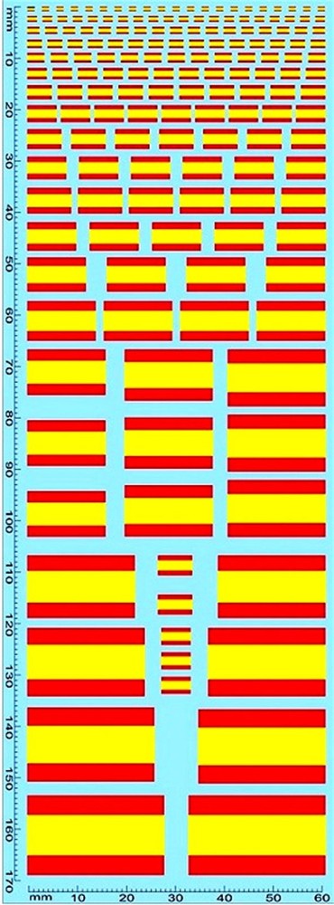 Flags Spain 1:18 Decal Decals