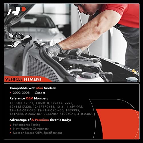 Starter Motor Compatible with Mini Cooper 2002 2003 2004 2005 2006 2007 2008