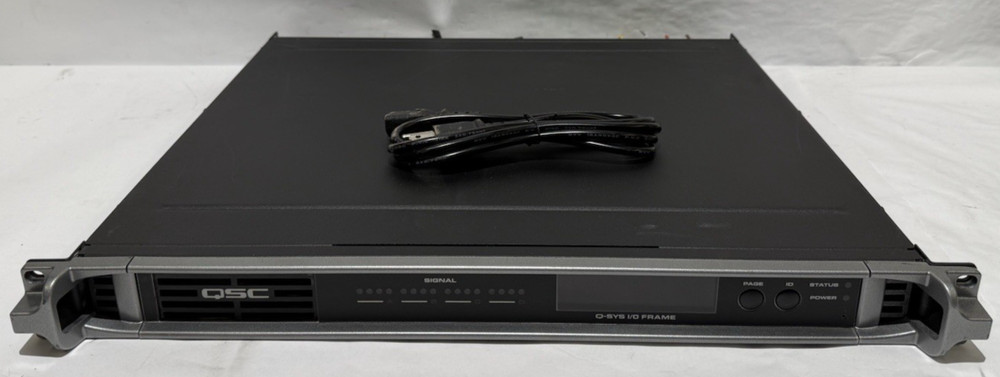 QSC Q-SYS I/O-FRAME - Integrated Systems Platform