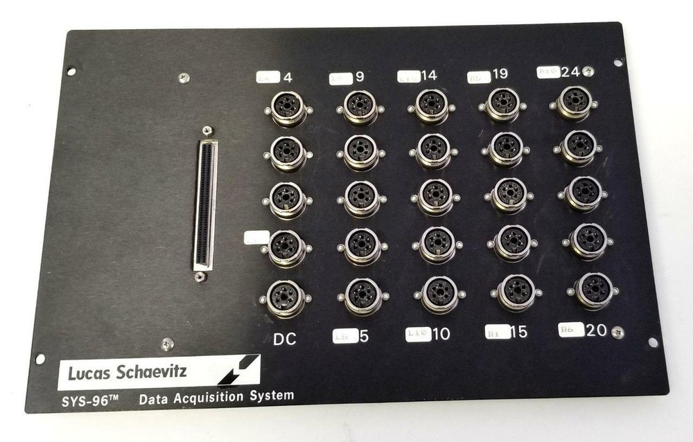 Lucas Schaevitz SYS-96 Connector Front Panel 25 Slot