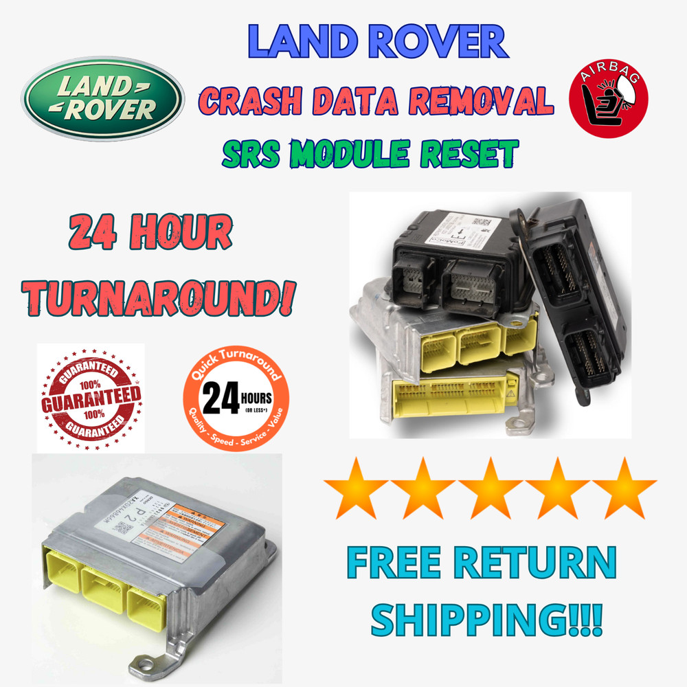 LAND ROVER RANGE ROVER SPORT RESTRAINT CONTROL MODULE CRASH CODE REMOVAL RESET