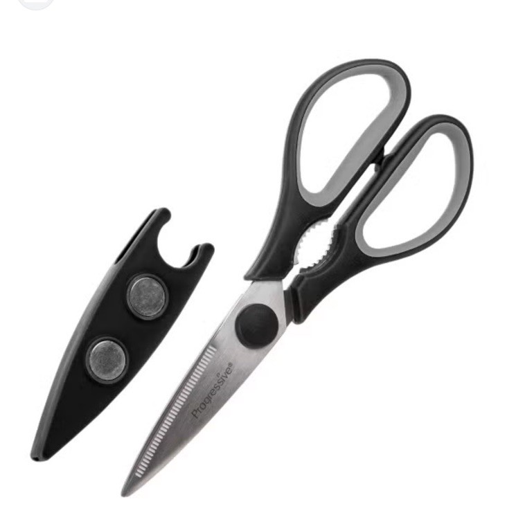 Progressive Prepworks Kitchen Scissors With Magnetic Cover
