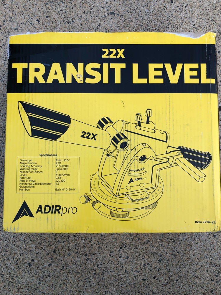 AdirPro 22 X Speed Line Transit-Level - 71422