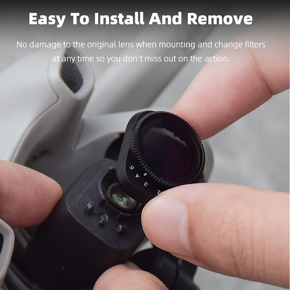 Variable ND Filter Set Drones Lens Accessory Frame Drones for Mini 3 Pro Mini 3