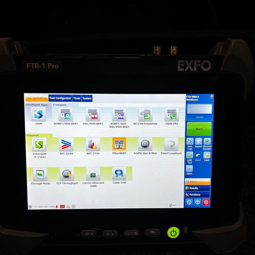 EXFO FTB-PRO FTB-880V2 10G LAN WAN Analyzer Kit