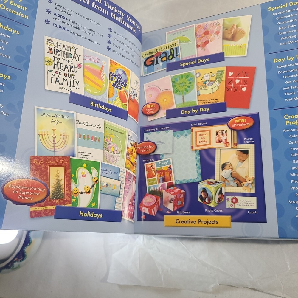 Hallmark Card Studio 2008 Deluxe - Greeting Card Computer Software on Windows CD