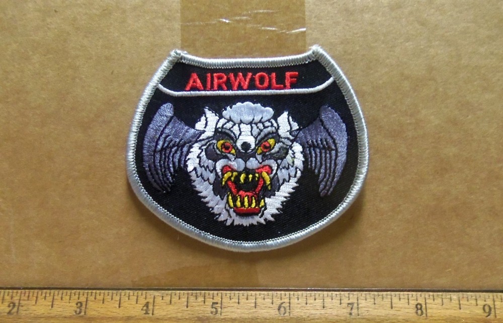 Airwolf Embroidered Patch