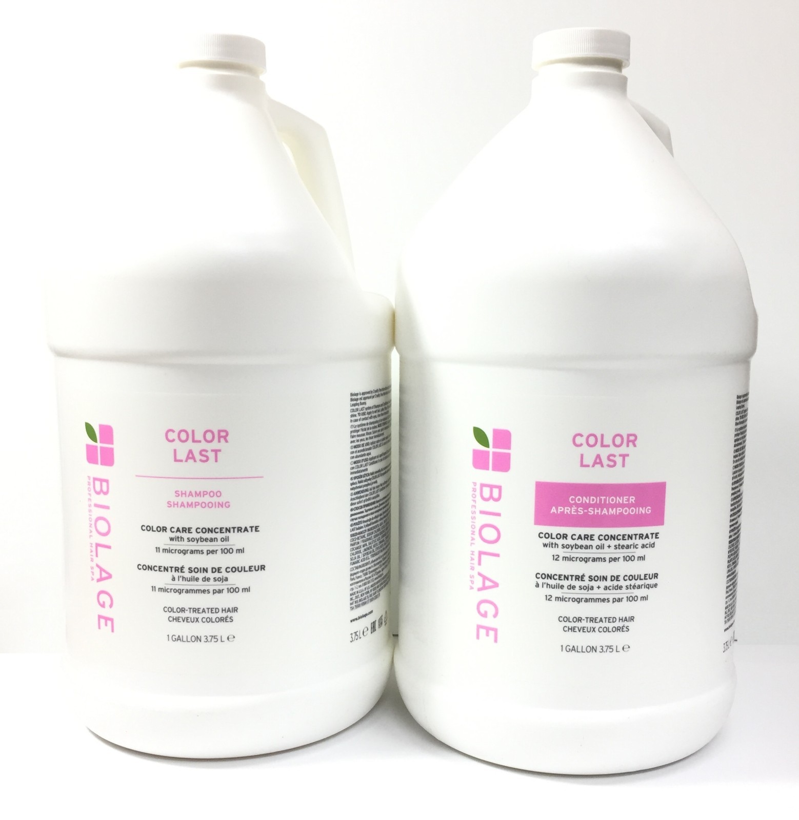(2 Gallon Set) Biolage Color Last Shampoo and Conditioner Gallon Duo, 3.75L