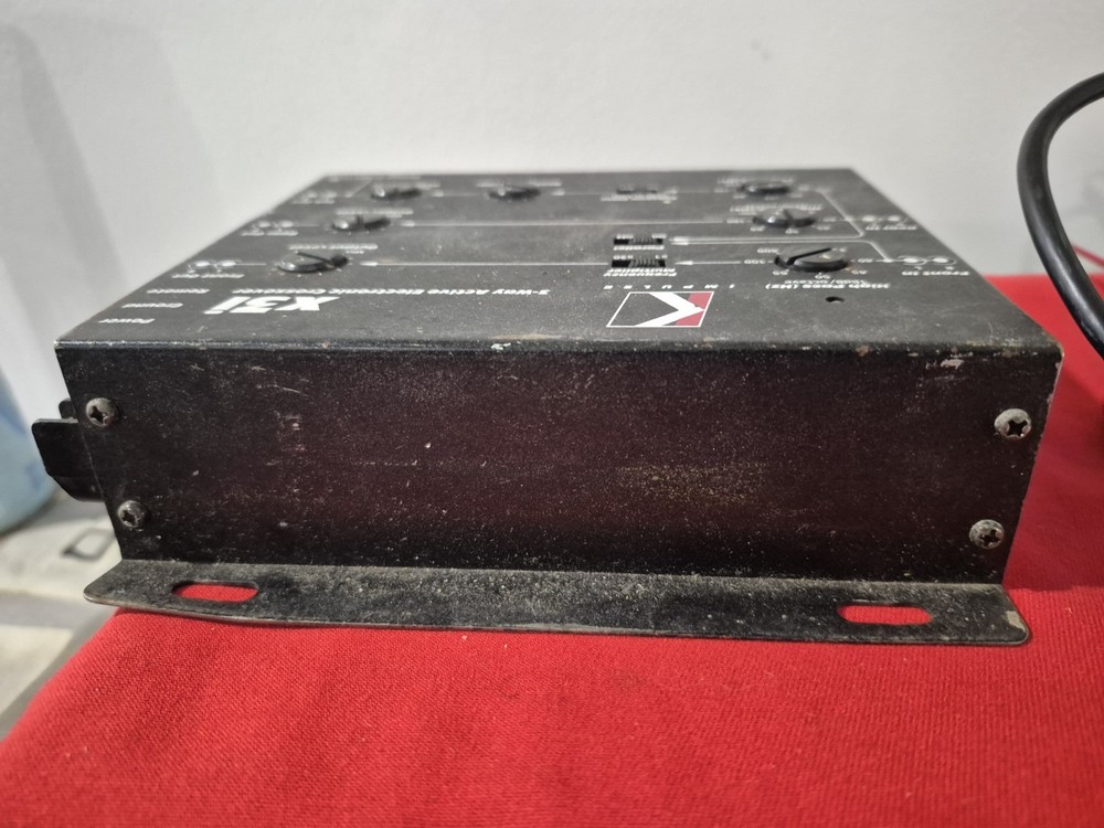 Kicker X3i 3-way Active Electronic Crossover Bundle Untested
