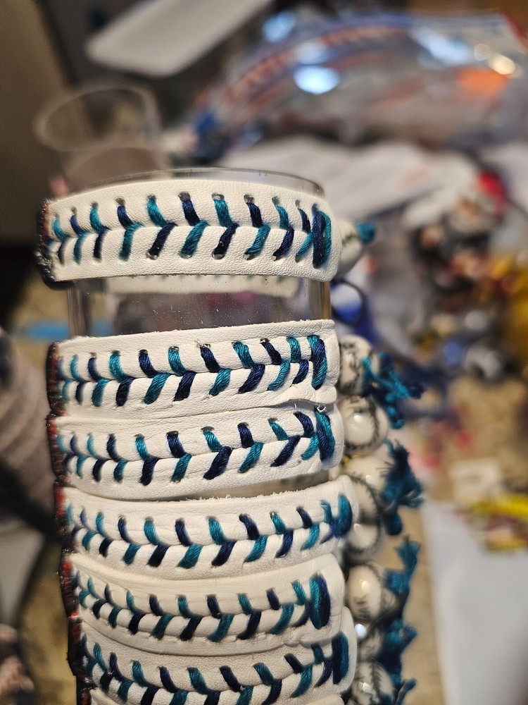 SEATTLE MARINERS MASCOT MLB BASEBALL BRACELET LEATHER