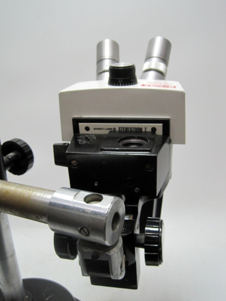 Bausch & Lomb B & L StereoZoom 7 Microscope w/ Adjustable Boom Stand