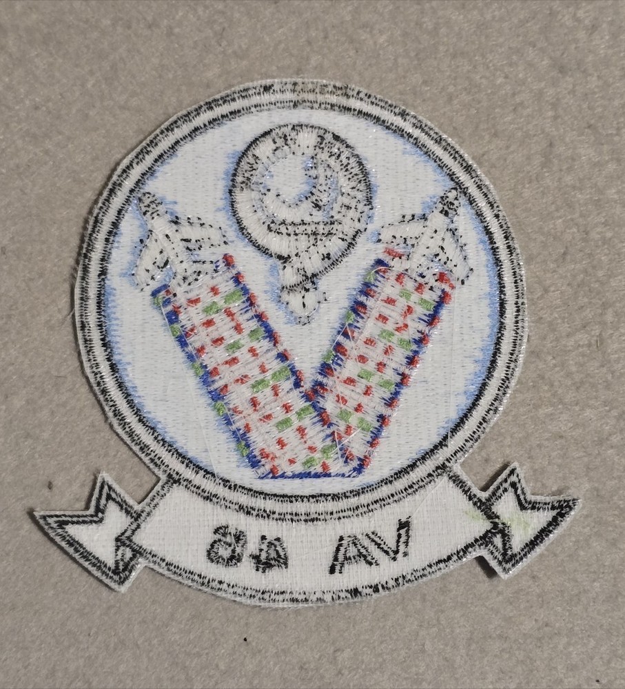 US Navy VA-46 Patch - 4" x 4 1/4"