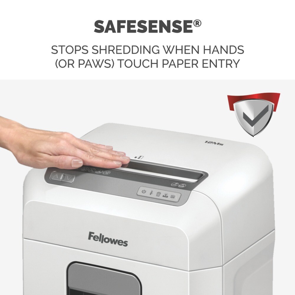 12MS Microshred 12-Sheet Micro-Cut Paper Shredder